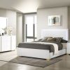 Juego de dormitorio Louis Philippe de 4 piezas Queen en blanco — foto 3