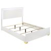 Juego de dormitorio Louis Philippe de 4 piezas Queen en blanco — foto 4